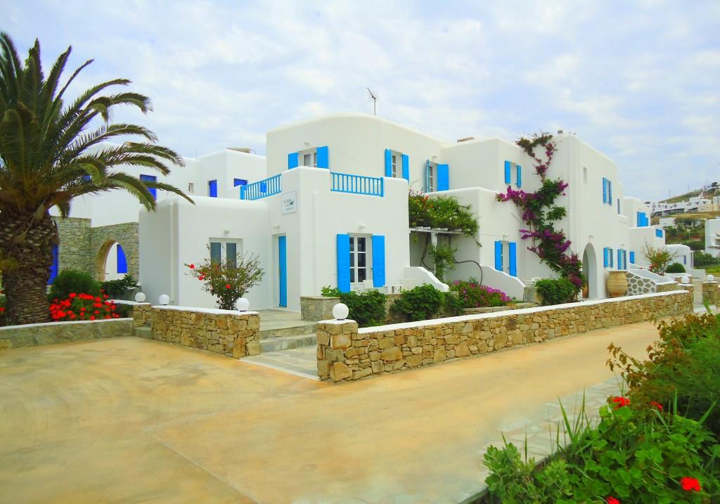 Cyclades Blue Aparthotel Орнос Екстериор снимка