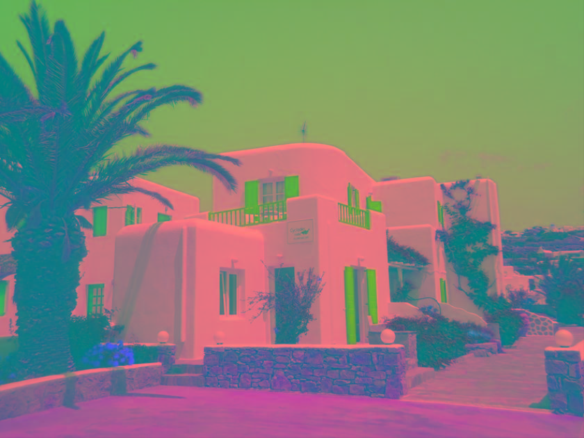 Cyclades Blue Aparthotel Орнос Екстериор снимка
